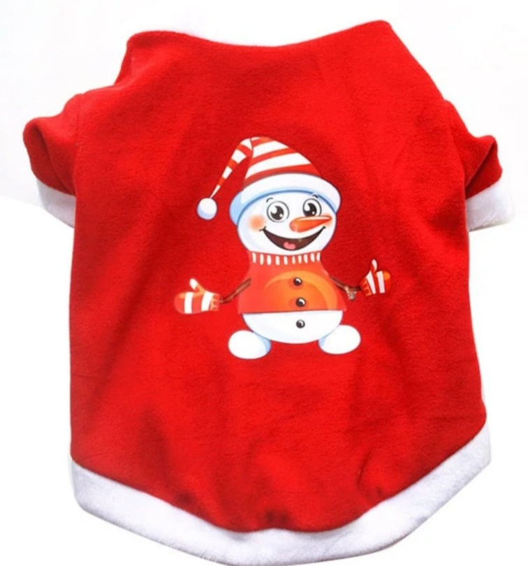 SNOWMAN polarowa bluza dla psa lub kota SNOWMAN polarowa bluza dla psa lub kota