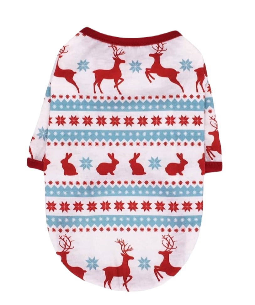 XMAS bluzka świąteczny wzór dla psa XMAS bluzka świąteczny wzór dla psa