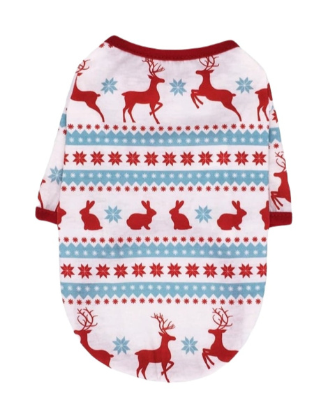 XMAS bluzka świąteczny wzór dla psa XMAS bluzka świąteczny wzór dla psa