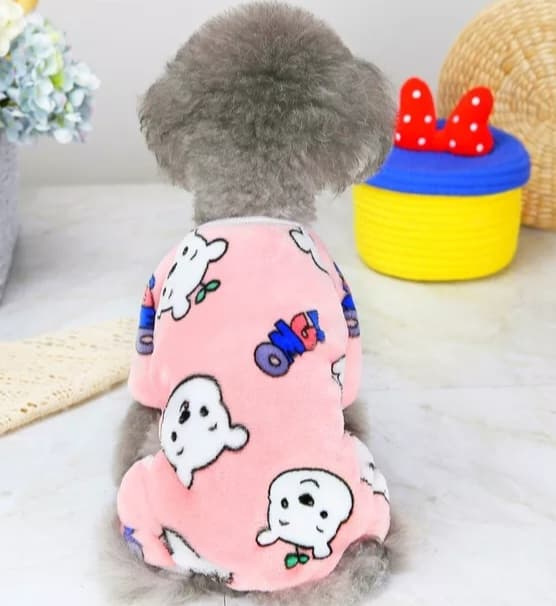 TEDDY gruba piżama dla psa lub kota wzór TEDDY gruba piżama dla psa lub kota wzór