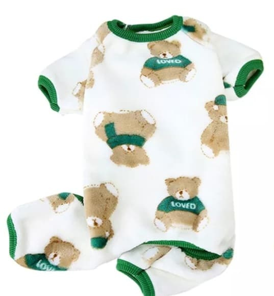 TEDDY gruba piżama dla psa lub kota wzór TEDDY gruba piżama dla psa lub kota wzór
