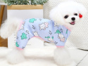BLUE kombinezon/ piżama wzór dla psa lub kota