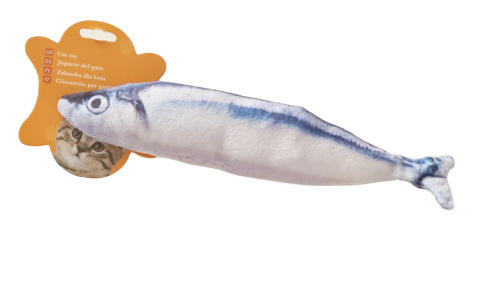 FISH pluszowa zabawka ryba dla kota