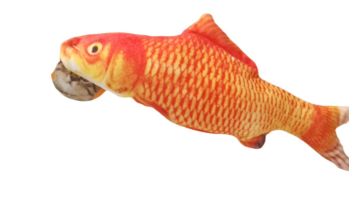 FISH pluszowa zabawka ryba dla kota FISH pluszowa zabawka ryba dla kota