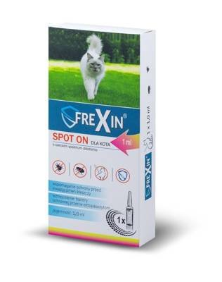 Krople przeciw ektopasożytom dla kota FREXIN Krople przeciw ektopasożytom dla kota FREXIN