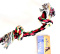 Zabawka bawełniany sznur szarpak węzeł dla psa kolorowa