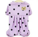 BEAR piżama dla psa lub kota fioletowa
