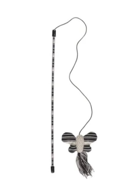 Wędka dla kota z motylem 45cm FLAMINGO Wędka dla kota z motylem 45cm FLAMINGO