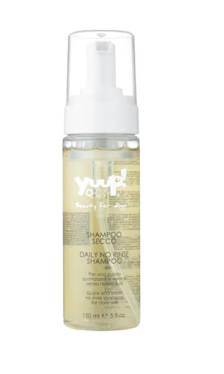 Szampon w piance dla psa i kota, bez spłukiwania YUUP! 150ml Szampon w piance dla psa i kota, bez spłukiwania YUUP! 150ml