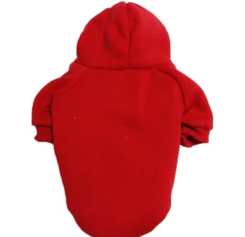 Bluza dla psa lub kota SNOOP czerwona