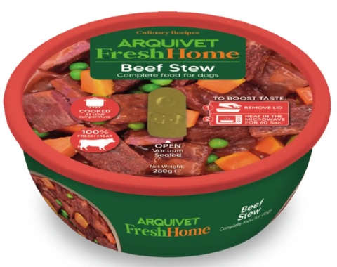 Gluasz wołowy dla psów ARQUIVET Fresh Home 280g