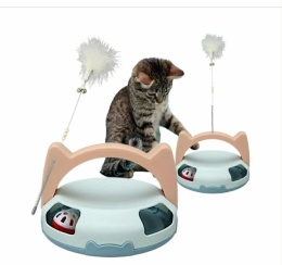 Interaktywna zabawka obrotowa dla kota KITTY