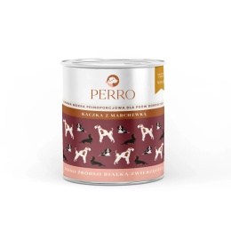 Karma mokra monobiałkowa - kaczka z marchewką PERRO 400 g