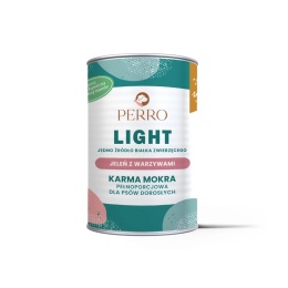 Karma mokra monobiałkowa - jeleń z warzywami PERRO LIGHT 400 g
