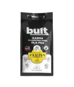 Karma sucha z kaczką i indykiem dla szczeniąt BULT 3 kg