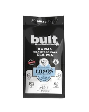 Karma sucha z łososiem i pstrągiem dla dorosłych psów BULT 3 kg Karma sucha z łososiem i pstrągiem dla dorosłych psów BULT 3 kg