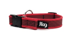 Wytrzymała obroża dla średnich psów JULIUS K9 czerwona