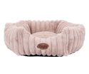 Legowisko dla psa i kota Biglo Cobe Hexagon różowe