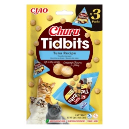 Przysmak dla kota Inaba Cat Churu Tidbits z tuńczykiem 3x12g