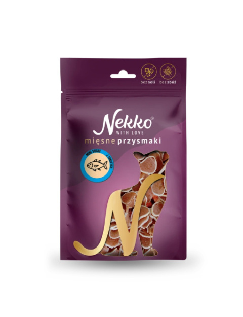Przysmak dla kota – Mini Sushi z tuńczyka i kurczaka NEKKO 50g Przysmak dla kota – Mini Sushi z tuńczyka i kurczaka NEKKO 50g