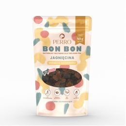 Przysmak jagnięcina – wsparcie odporności PERRO BON BON 80 g