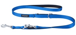 Smycz regulowana 6w1 AMIPLAY TWIST niebieska