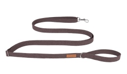 Smycz regulowana Easy Fix Cotton AMIPLAY brązowa