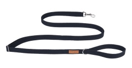 Smycz regulowana Easy Fix Cotton AMIPLAY czarna
