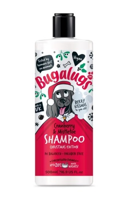 Szampon dla psa, o zapachu żurawiny i jemioły BUGALUGS, 500 ml