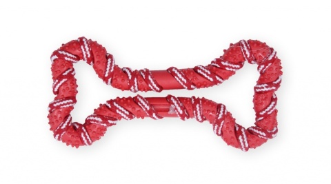 Sznur - gryzak dla psa ROPEBONE czerwony