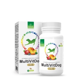 Tabletki multiwitaminowe dla psów POKUSA MultiVitDog 120 tab.