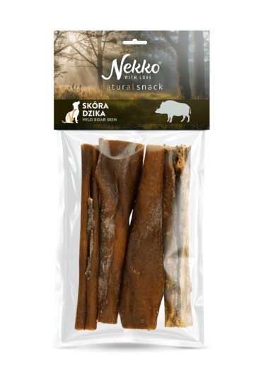 Skóra dzika NEKKO Natural Snack 100g Skóra dzika NEKKO Natural Snack 100g