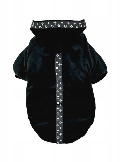 Welurowa bluza dla psa VELVET czarna Welurowa bluza dla psa VELVET czarna