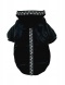 Welurowa bluza dla psa VELVET czarna