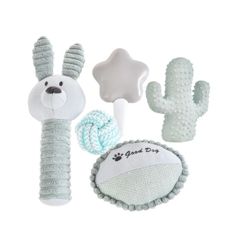 Zestaw prezentowy dla psa 5w1, niebieski BARRY KING