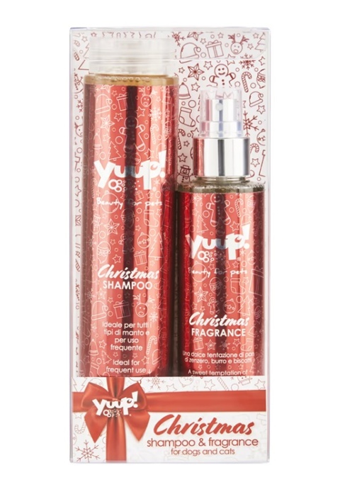 Zestaw świątecznych kosmetyków o zapachu pierniczków, szampon + perfumy YUUP! Zestaw świątecznych kosmetyków o zapachu pierniczków, szampon + perfumy YUUP!