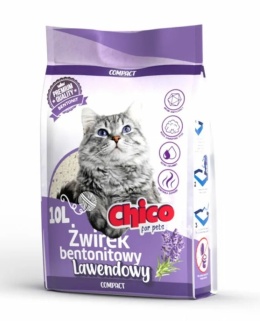 Żwirek bentonitowy Compact Lawenda CHICO 5 l