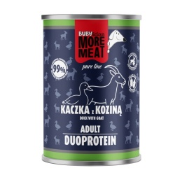 Karma mokra duoproteinowa dla psa kaczka z koziną BUBAlicious 400 g