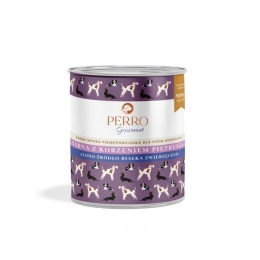 Karma mokra monobiałkowa - sarna z korzeniem pietruszki dla PERRO Gourmet 400 g