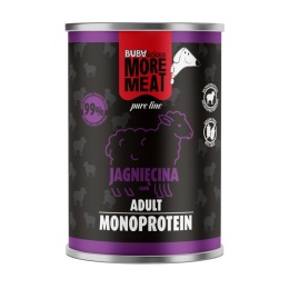 Karma mokra monoproteinowa Jagnięcina dla psa BUBAlicious 400 g