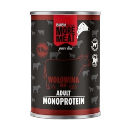 Karma mokra monoproteinowa Wołowina dla psa BUBAlicious 400 g