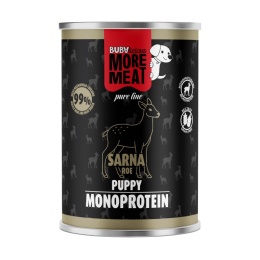Karma mokra monoproteinowa Sarna dla szczeniąt BUBAlicious 400 g