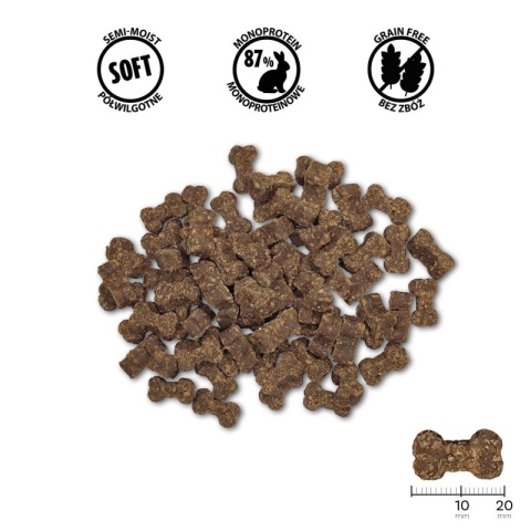 Miękkie kostki monoproteinowe dla psa Kaczka BUBAlicious 60 g
