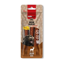 Miękkie paluchy monoproteinowe dla psa Jeleń BUBAlicious 90 g