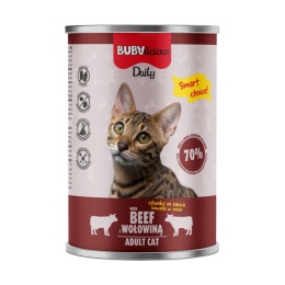 Mokra karma dla kota z łososiem BUBALICIOUS 400 g