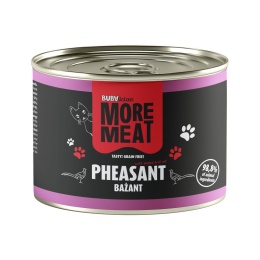 Mokra karma monoproteinowa dla kota Bażant BUBAlicious 185 g
