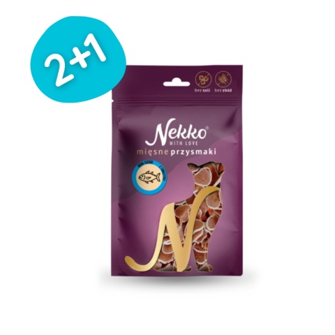 Przysmak dla kota – Mini Sushi z tuńczyka i kurczaka NEKKO 50g
